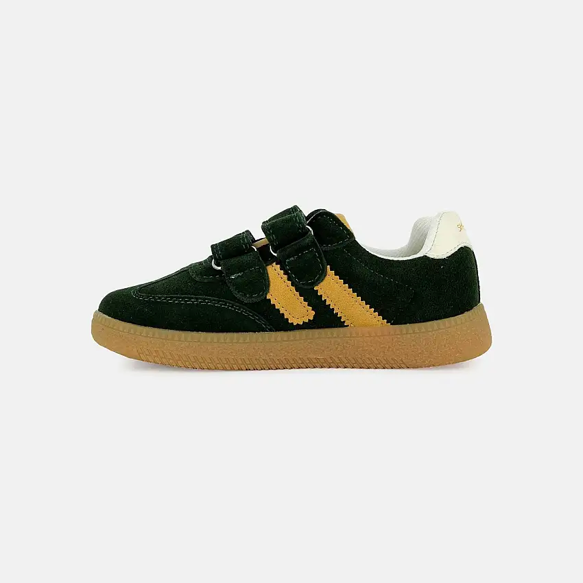 Sneakers da bambina Shoo Pom Yuzu lo scratch velours