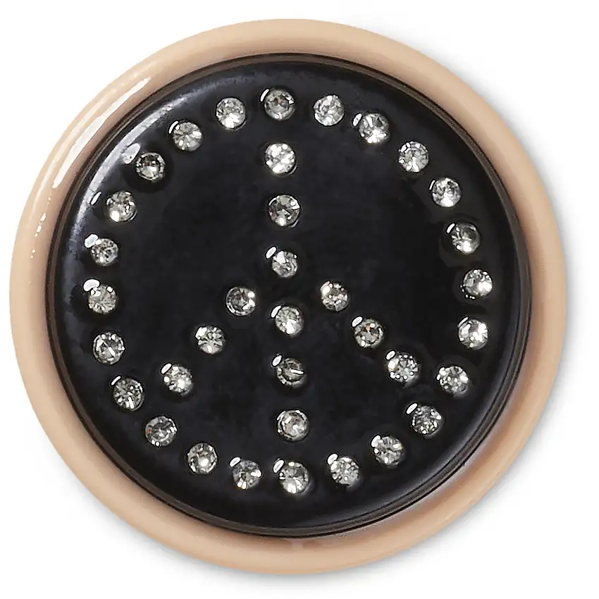 Jibbitz Crocs Peace Sign Stud