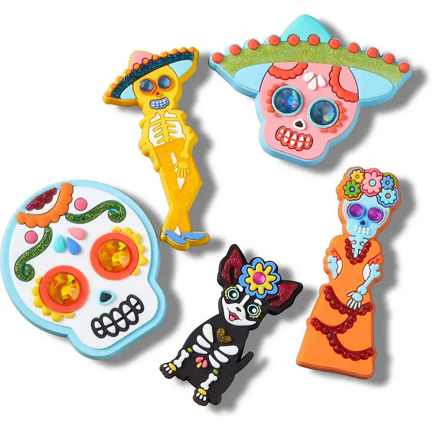 Jibbitz Crocs Dia de Muertos Catrina (x5)