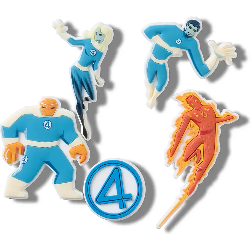 Jibbitz Crocs Marvel Fantastic 4 (x5)