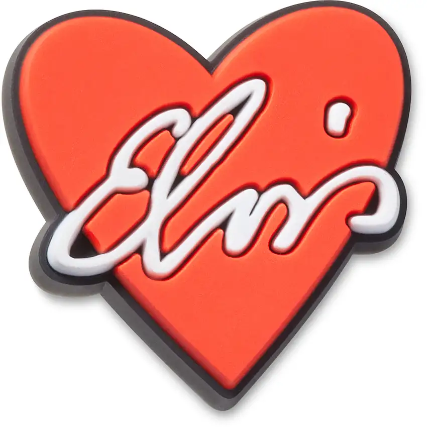 Jibbitz Crocs Elvis Heart