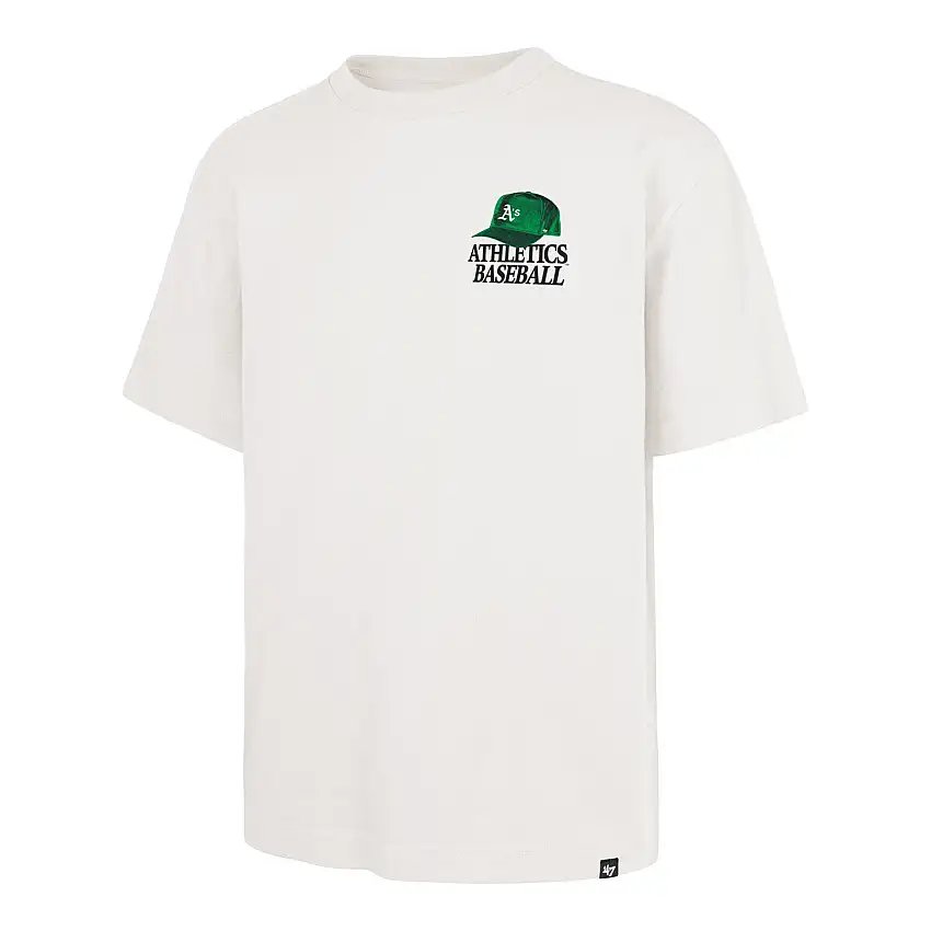 T-shirt MLB Athletics Baseball 47Brand Inthepaper Foundation [Misura S]