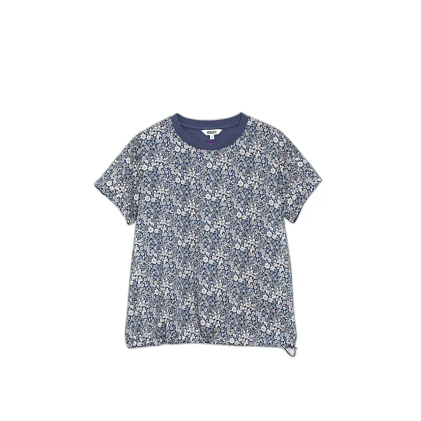 T-shirt bicolore in tessuto donna Aigle Liberty