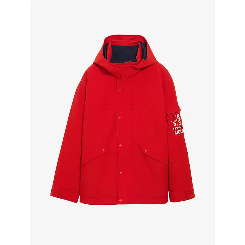 Parka impermeabile a metà lunghezza con cappuccio Aigle Copeland MTD