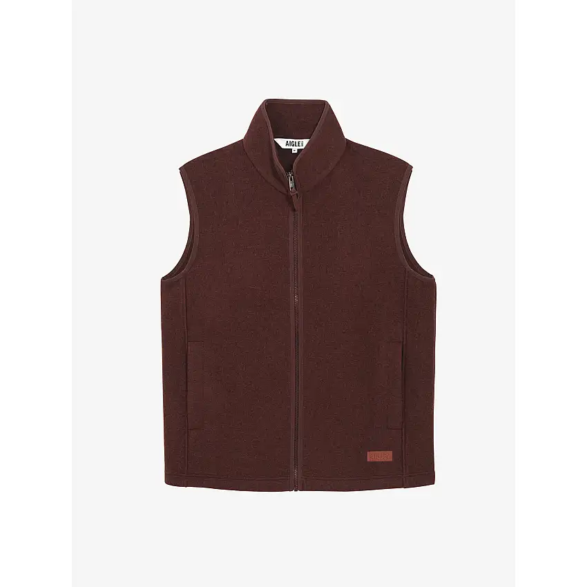 Gilet in lana merino spazzolata Aigle Classic FL