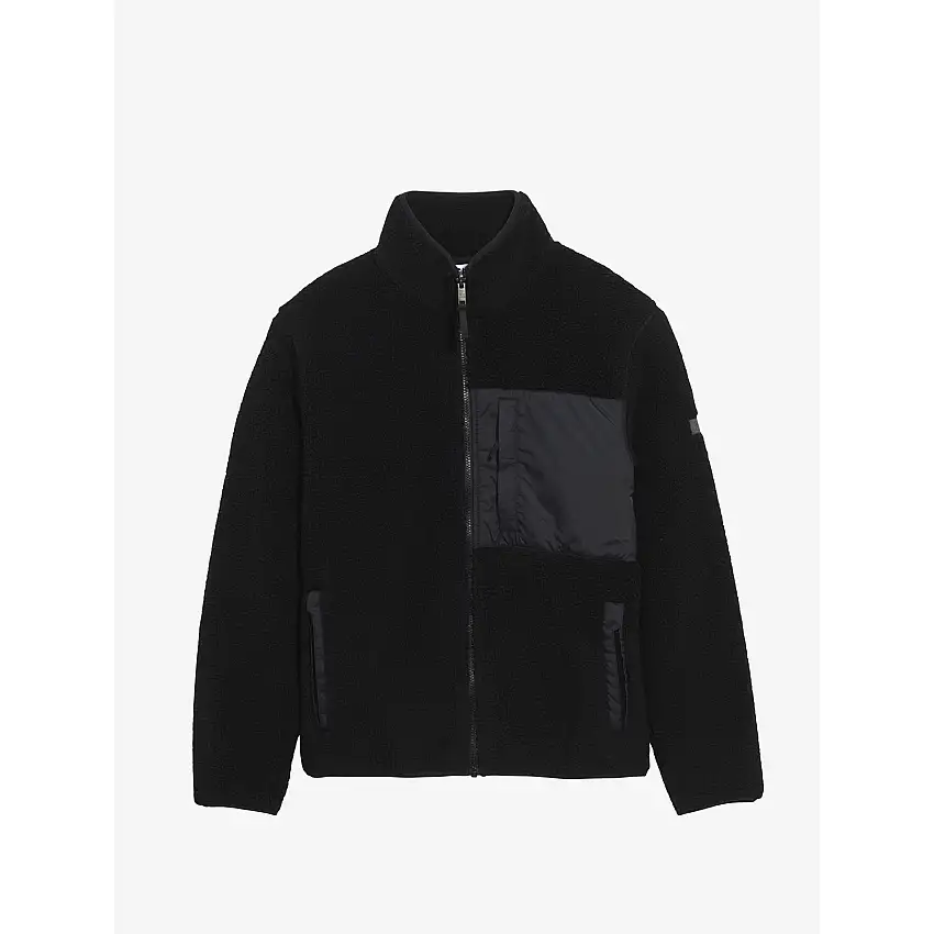 Felpa zipata in due materiali Aigle T- KIT