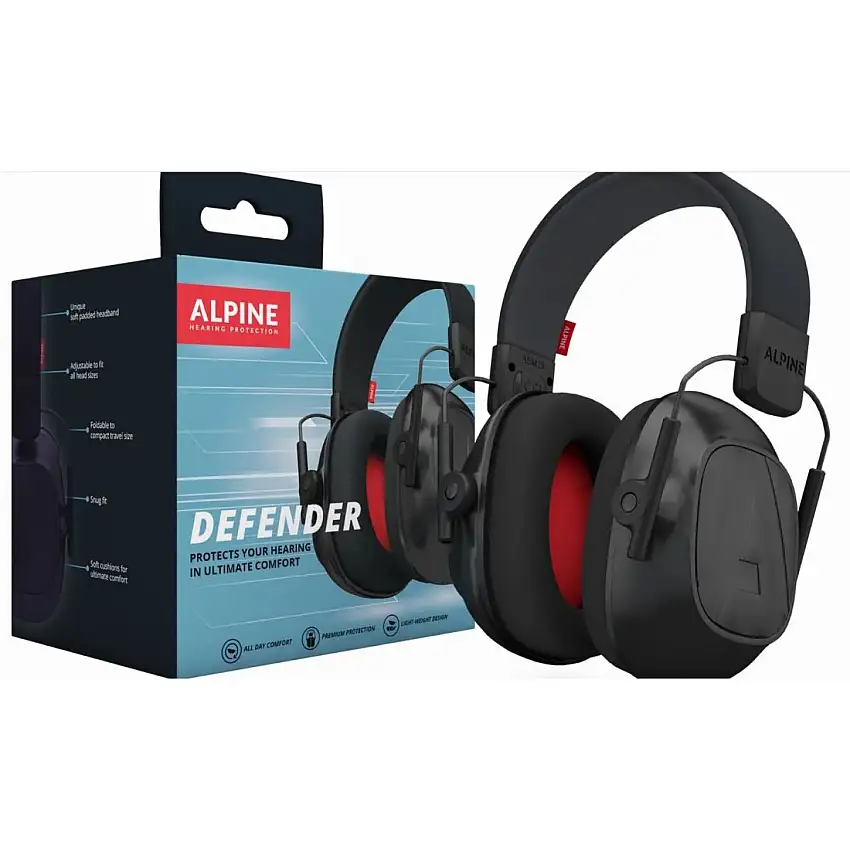 Cuffie di protezione auricolare Alpine Hearing Protection Defender