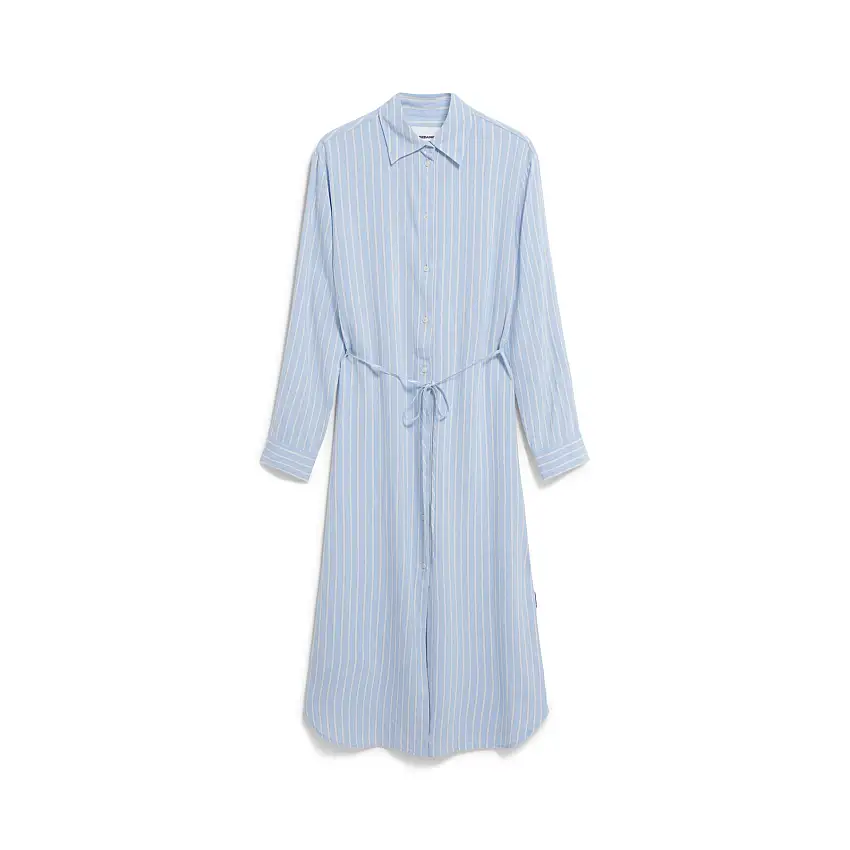 Abito a Camicia da donna Armedangels Mathaa Lino Stripes