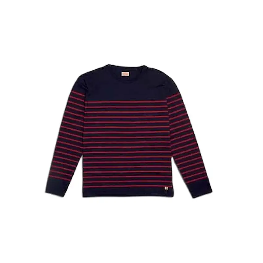 T-shirt a righe maniche lunghe Armor-Lux Port Louis