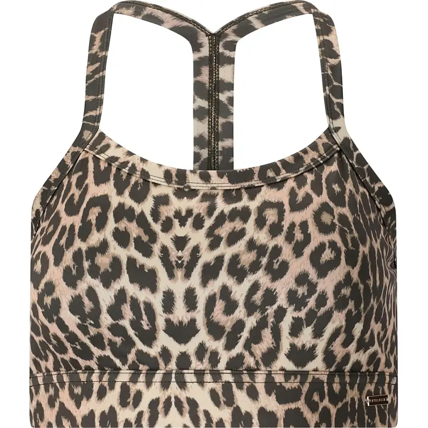 Reggiseno sportivo stampato donna Athlecia Bloom V2