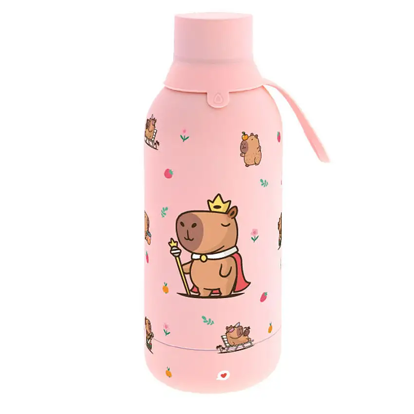 Bottiglia per bambini Aurea Capibara Majesty Thermos [Misura 500 ml]