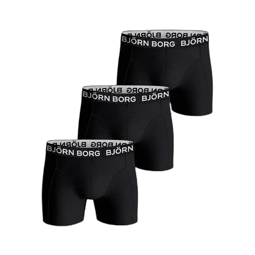 Boxer in cotone elasticizzato per bambini Björn Borg (x3)