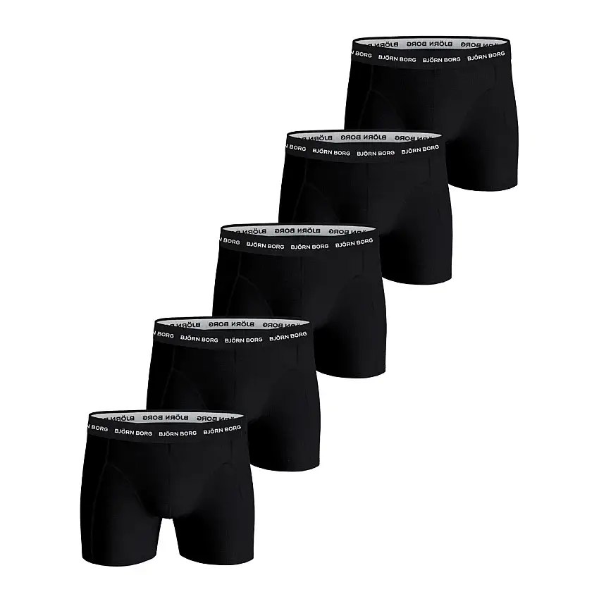 Boxer in cotone elasticizzato Björn Borg (x5)