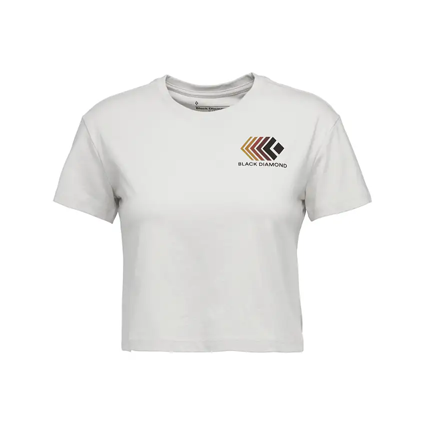 T-shirt da donna Black Diamond Crop