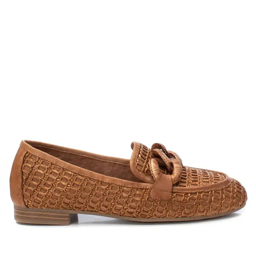 Mocassini con dettaglio metallico in pelle da donna Carmela