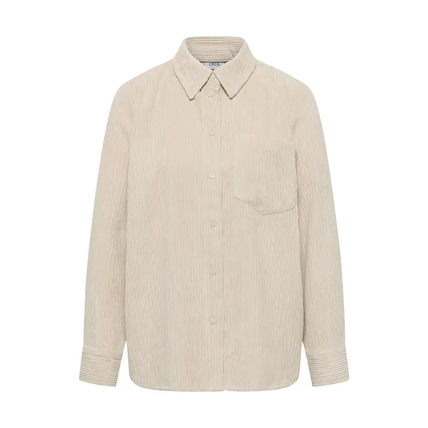 Camicia da donna in velluto Cecil