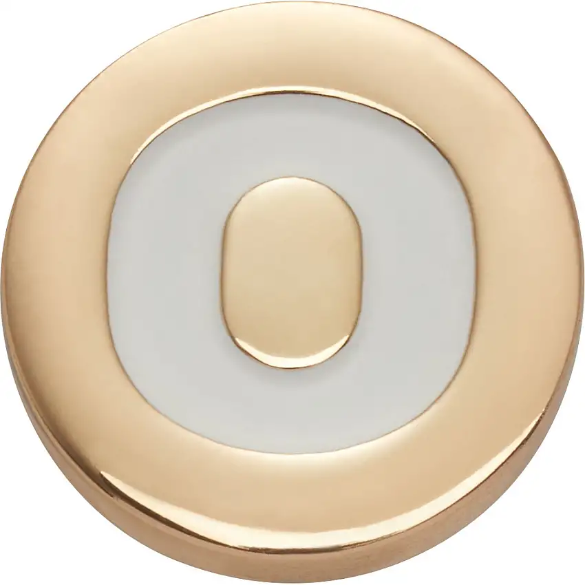 Jibbitz Crocs Gold Letter O