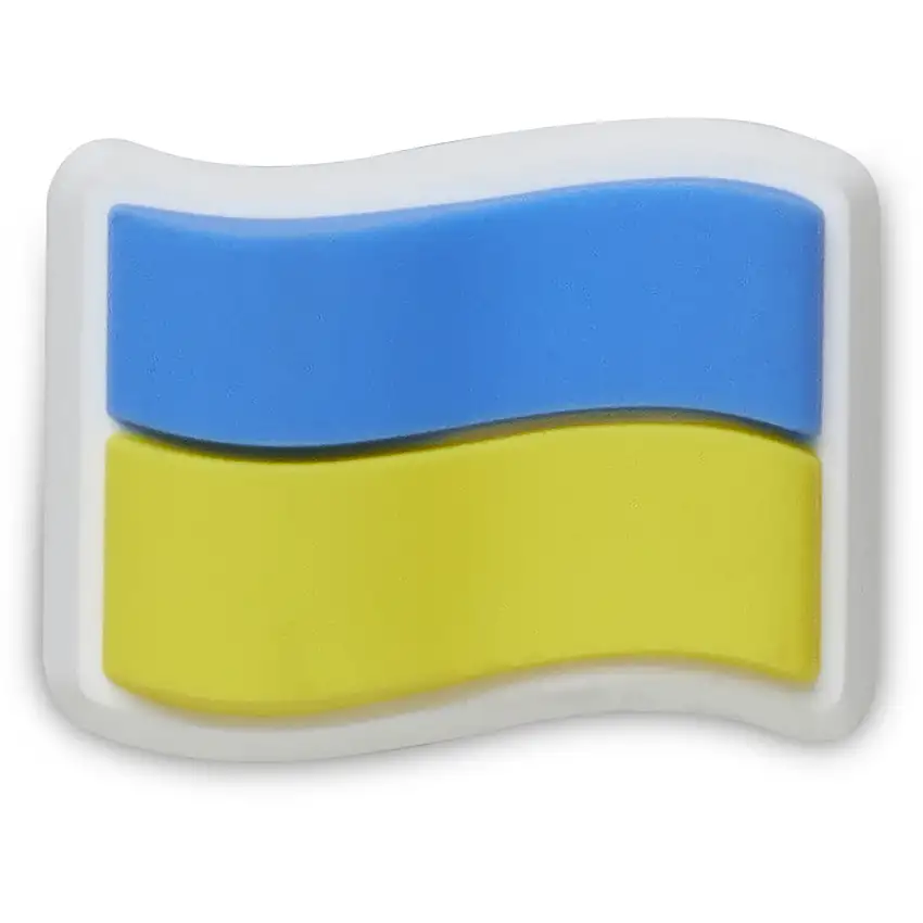 Jibbitz Crocs Ukraine Flag