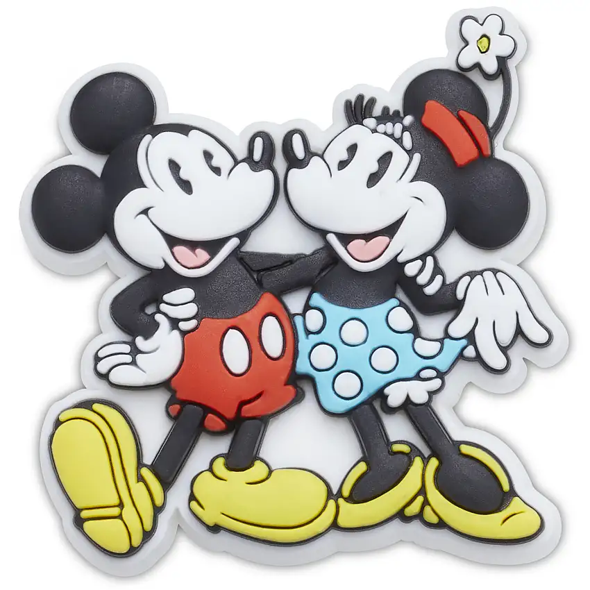 Jibbitz Crocs Mickey and Minnie Holding