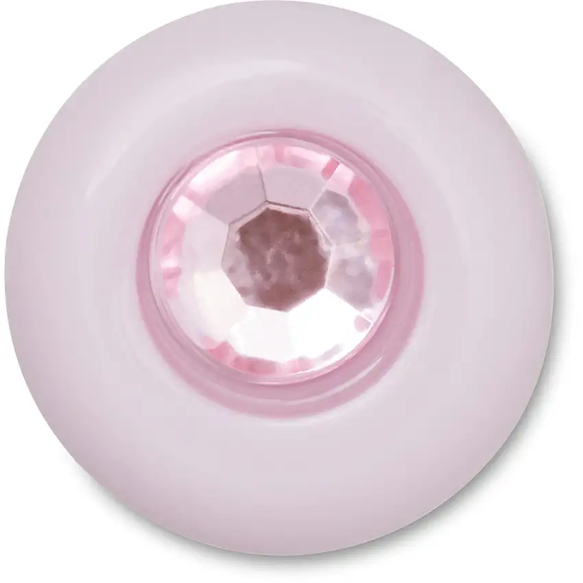 Jibbitz Crocs Purple and Pink Acrylic Gem