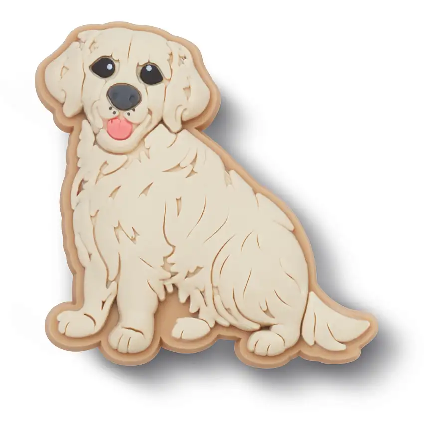 Jibbitz Crocs Golden Retriever Puppy