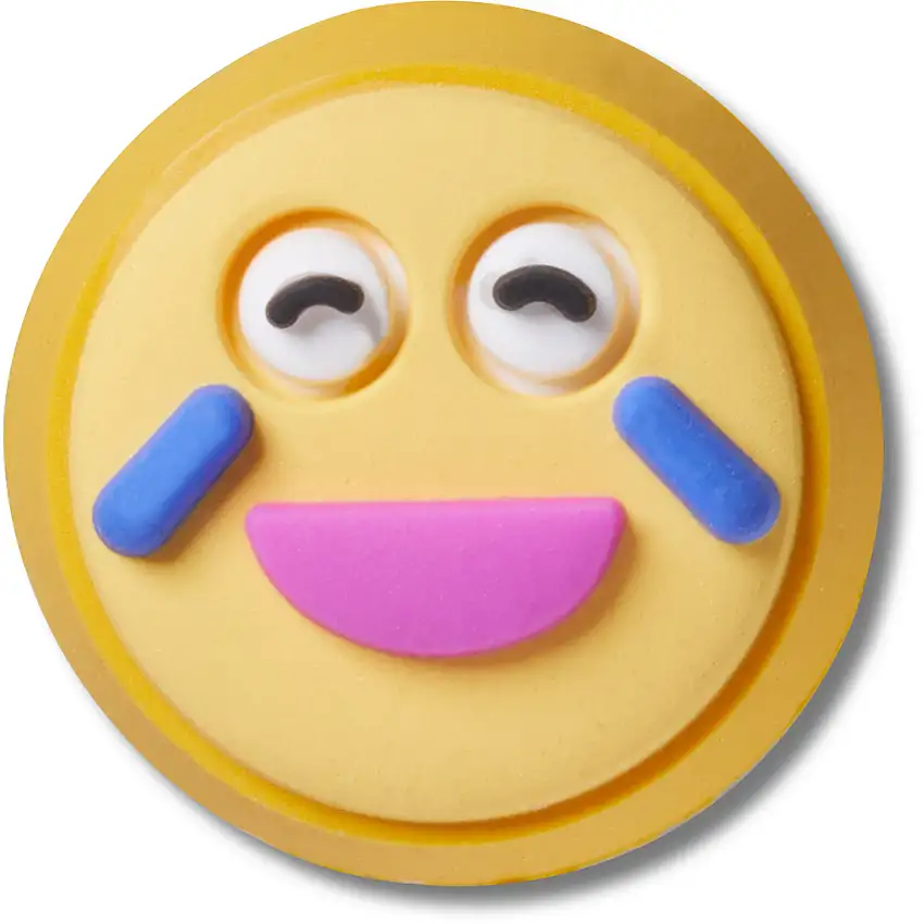 Jibbitz Crocs Crying Laughing Face