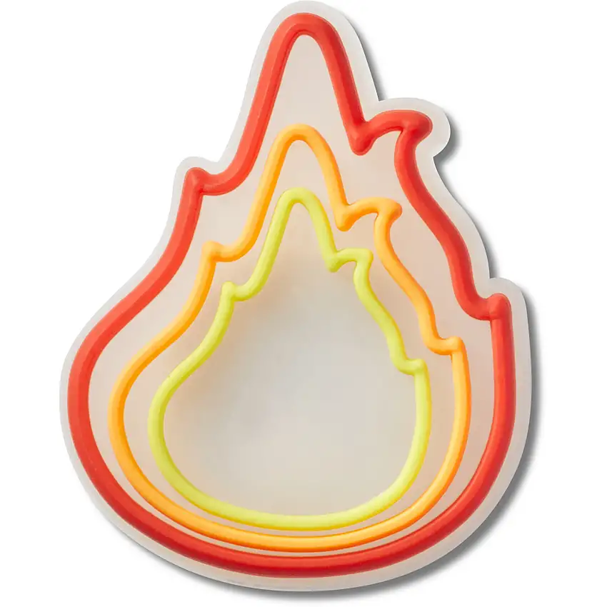 Jibbitz Crocs Lights Up Flame