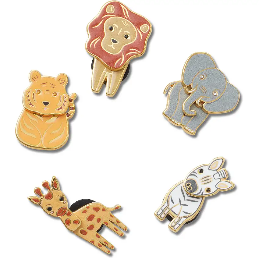 Jibbitz Crocs Enamel Safari (x5)