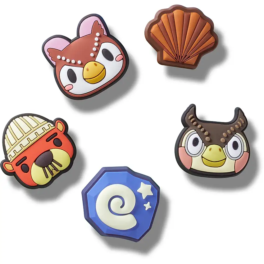 Statuetta decorativa Crocs Animal Crossing Collector (x5)