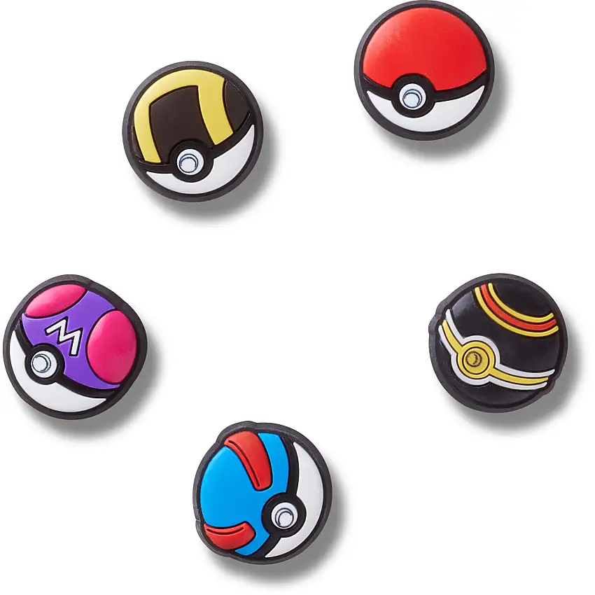 Jibbitz Crocs Poke Ball (x5)