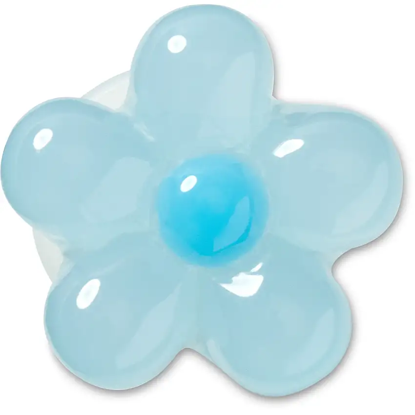 Jibbitz Crocs Expressive Floral Light Blue