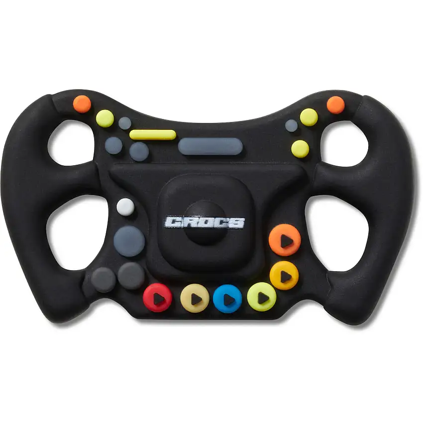 Jibbitz Crocs Race Car Steering Wheel