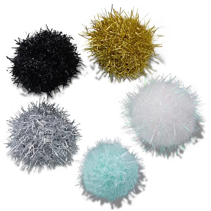 Jibbitz Crocs Tinsel Pom (x5)