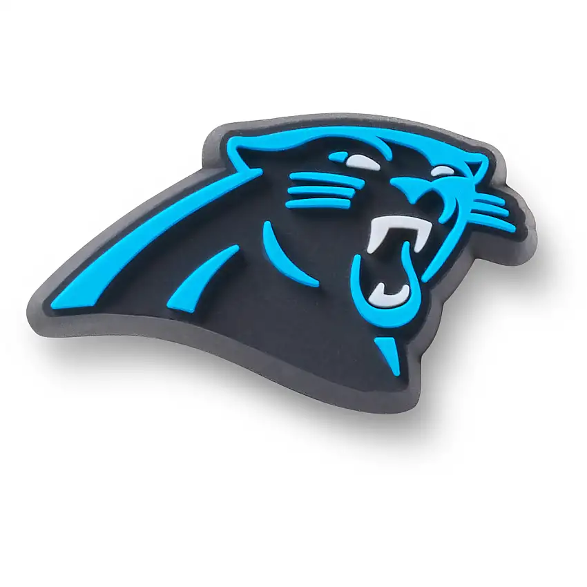 Jibbitz Crocs NFL Carolina Panthers Logo