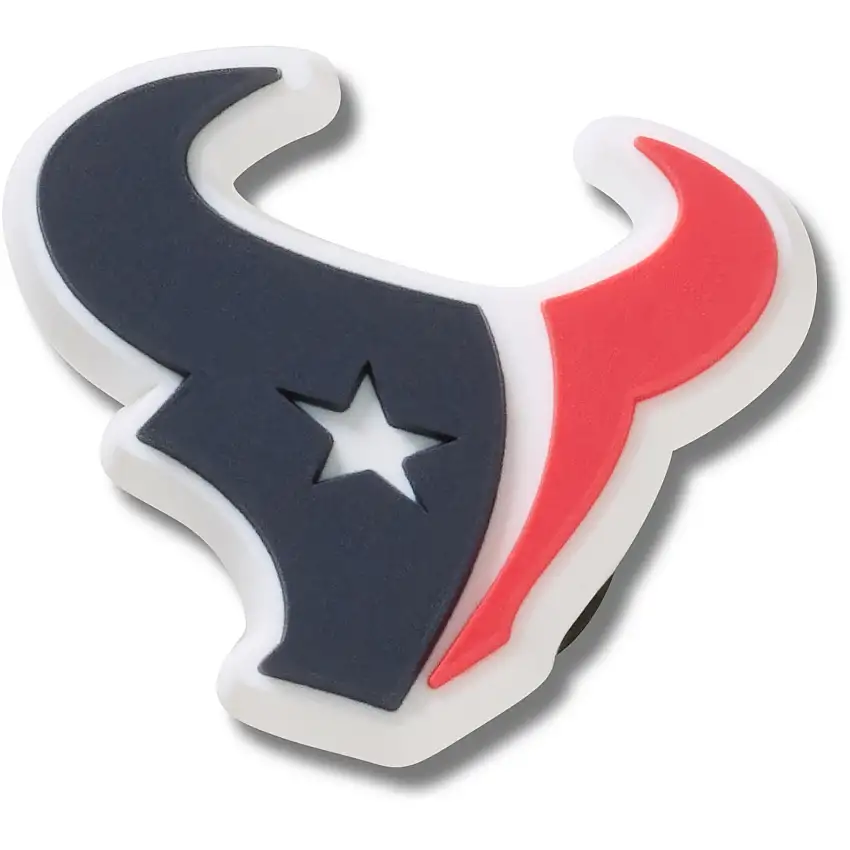 Jibbitz Crocs NFL Houston Texas Logo