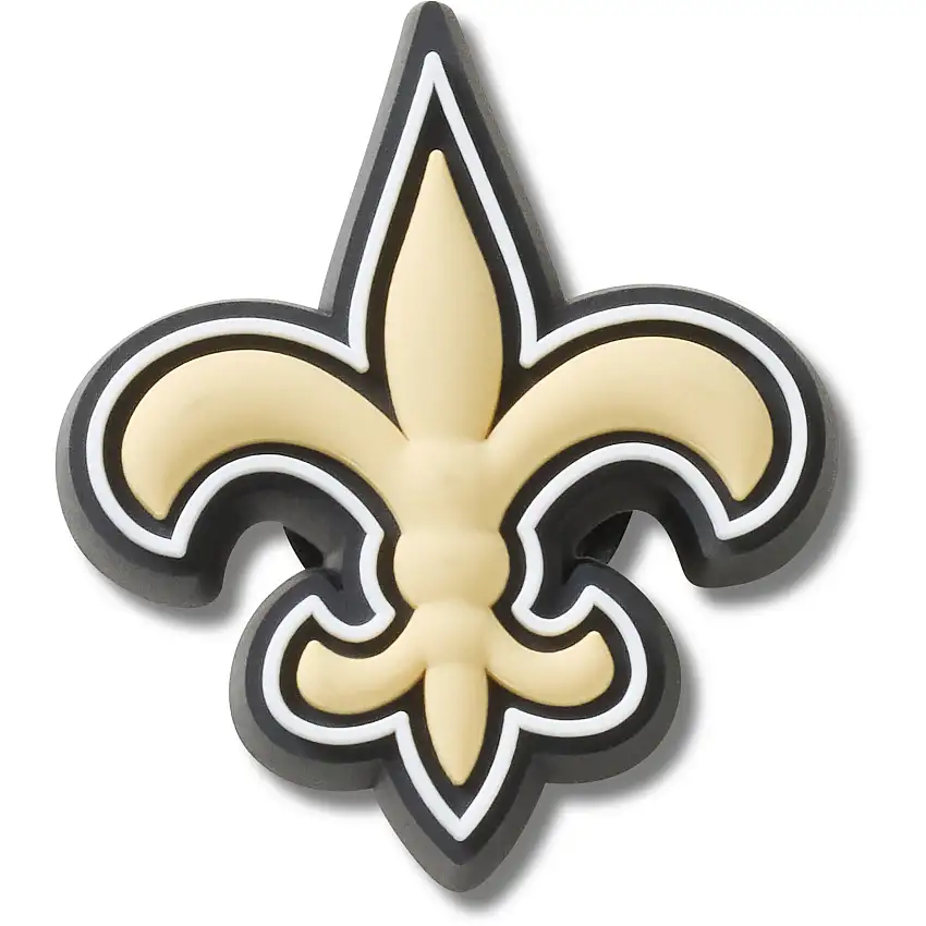 Jibbitz Crocs NFL New Orleans Saints Logo