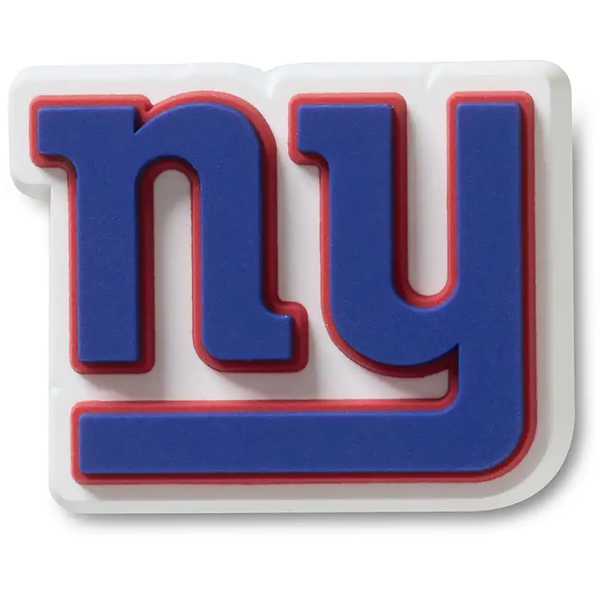 Jibbitz Crocs NFL New York Giants Logo