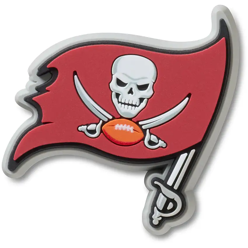 Jibbitz Crocs NFL Tampa Bay Buccaneers Logo