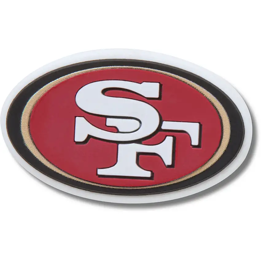 Jibbitz Crocs NFL San Francisco 49ers Logo
