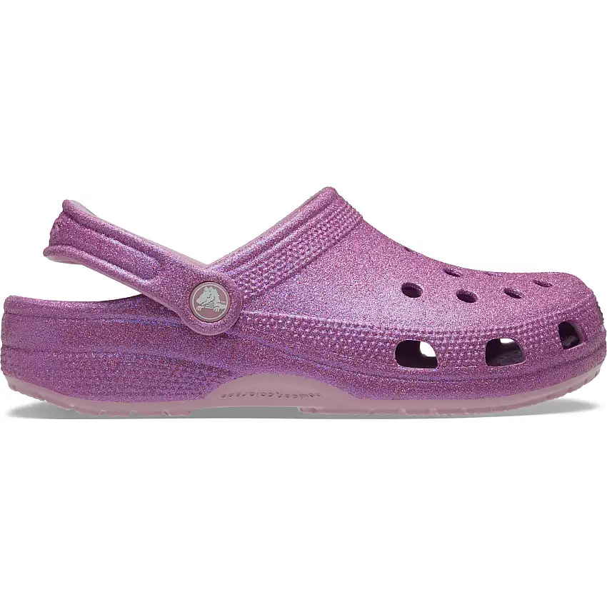 Sabot Crocs Classic Iridescent Glitter