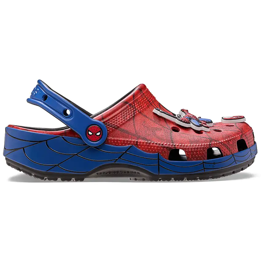 Sabot Crocs Spiderman Web Classic