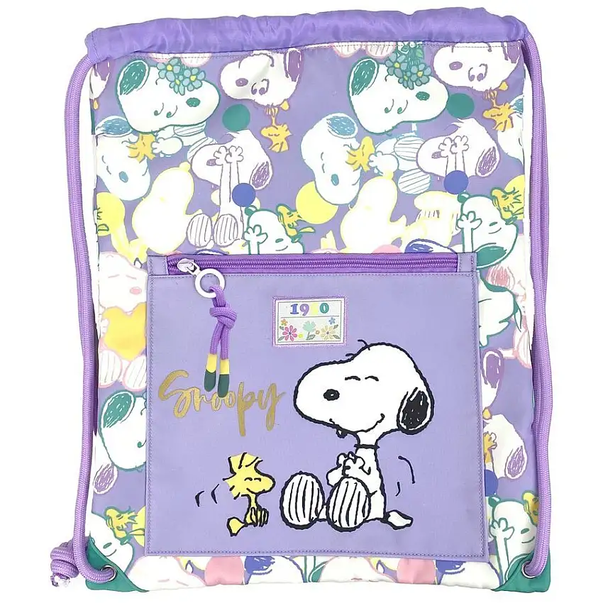 Borsa sportiva per bambini Cyp Brands Snoopy [Misura 34x1x44 cm]