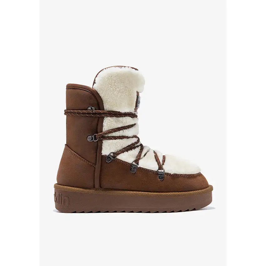 Stivaletti con pelliccia donna D.Franklin Nordic [Misura 37]