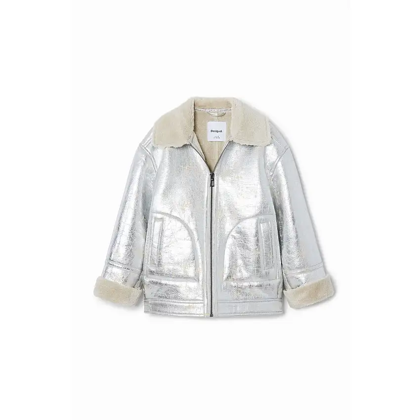 Pile da bambina Desigual Metallic Shearling