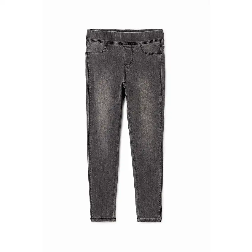 Jeans 7/8 ragazza Desigual Colanti Cu Aspect