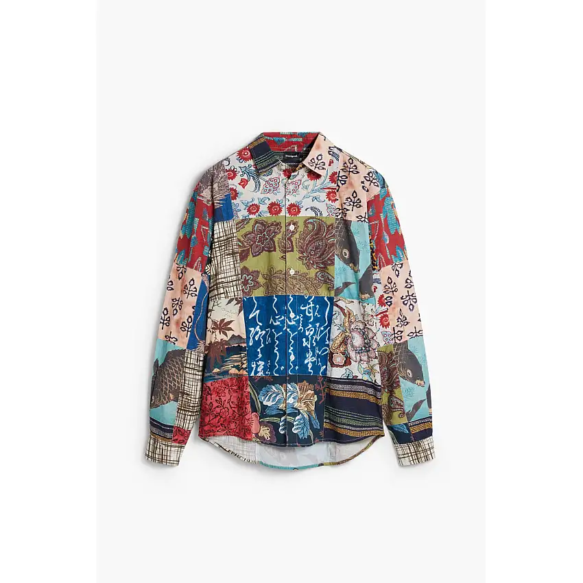 Camicia Desigual Cam_Printed Patch JP