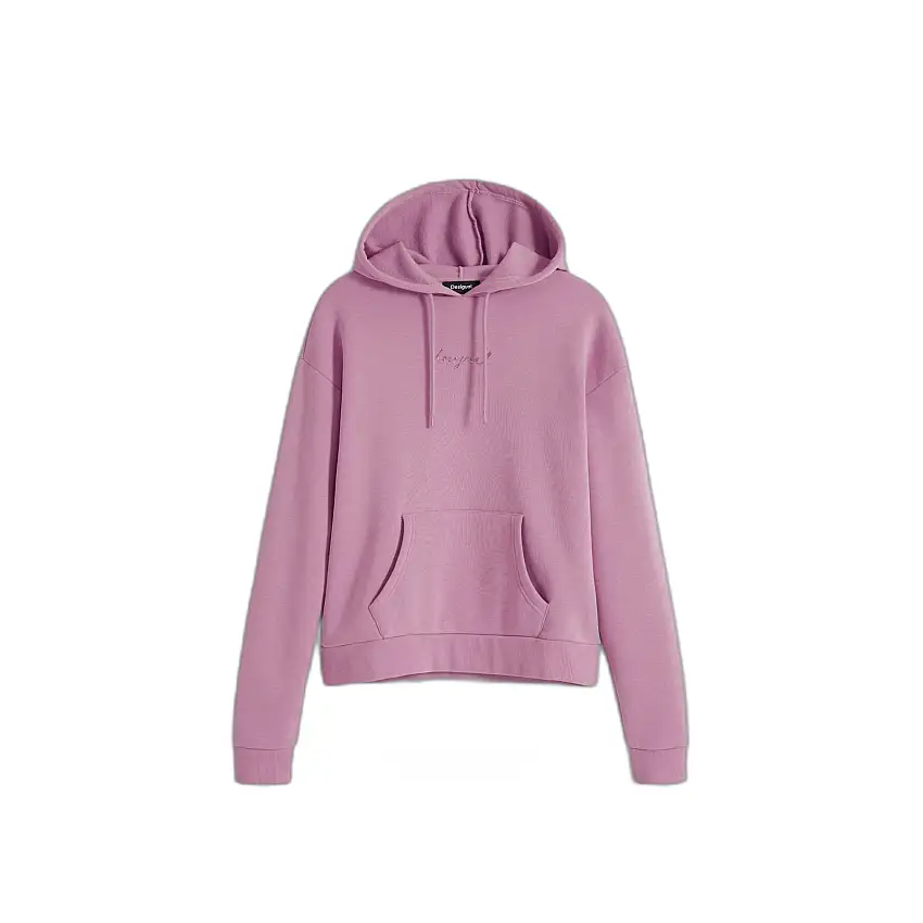 Felpa con cappuccio da donna Desigual Basic