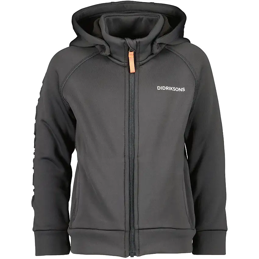 Felpa con cerniera a cappuccio per bambini Didriksons Corin 7