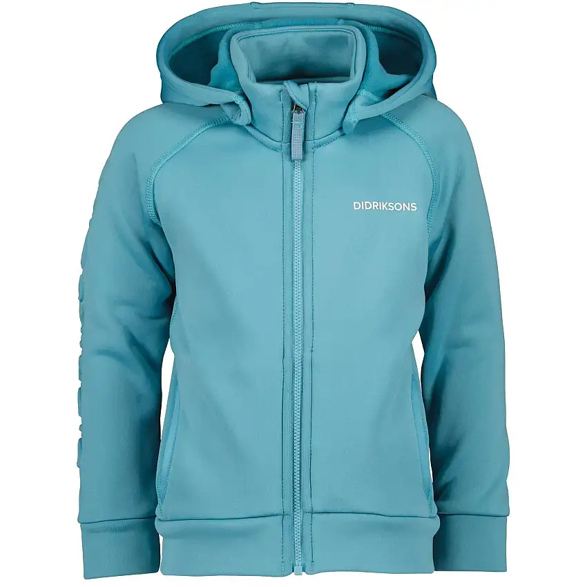 Felpa con cappuccio full zip per bebé Didriksons Corin 7