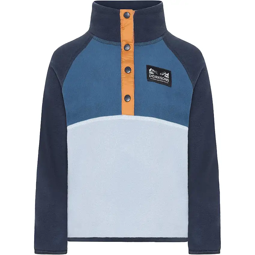 Pile da bambino con 1/2 zip Didriksons Monte 4